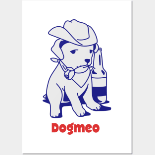 Funny t-shirt Dogmeo like a dog Romeo Meme Posters and Art